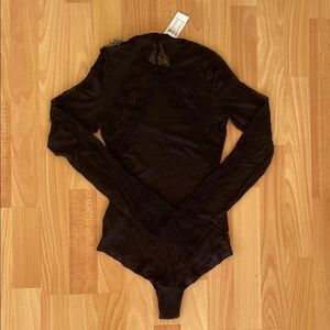Intimissimi Black Bodysuit NWT